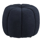 Paisley Pouf - Pouf, navy ø48x38 cm, HN1311