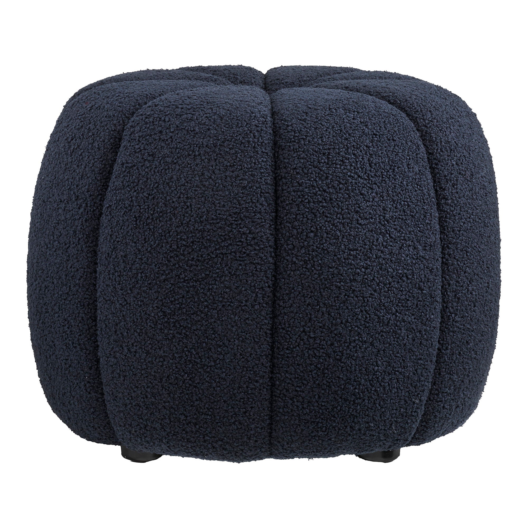 Paisley Pouf - Pouf, navy ø48x38 cm, HN1311