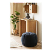 Paisley Pouf - Pouf, navy ø48x38 cm, HN1311