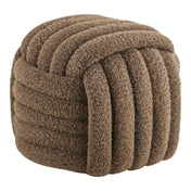 Napier Pouf - Pouf, brown 48x48x43 cm, HN1294