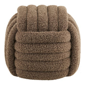 Napier Pouf - Pouf, brown 48x48x43 cm, HN1294