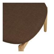 Olvera Footrest - Footrest, oak, natural/brown HN1084