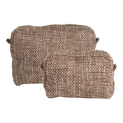 Safi Toilet Bags - Toilet bags, brown mix set of 2
