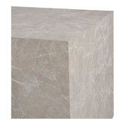 Prague Coffee Table - Coffee Table, marble look, beige set of 2
