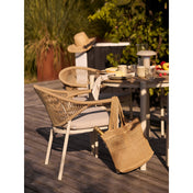 Parade Tote Bag - Tote Bag, paper straw, 31x46 cm