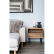 Galena Cushion - Cushion, artificial fur, grey 45x45 cm