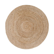 Zarel vloerkleed - gevlochten jute naturel ø150 cm