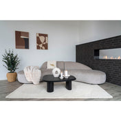 Eira 160x230cm wool rug – Ivory