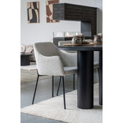 Aila 160x230cm wool rug – Light brown & Ivory
