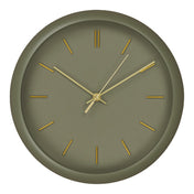 Rossano Wall Clock - Wall clock, green, silent movement ø30 cm