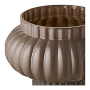 Vase - Vase, mouthblown glass, brown ø27x27 cm