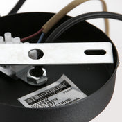 Kairo beech/black bamboo pendant lamp